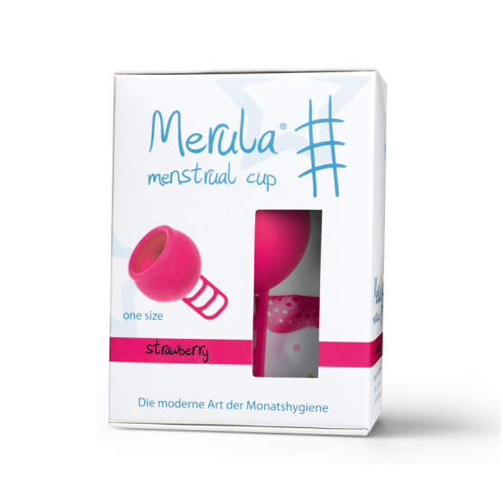 Menštruačný kalíšok Merula Cup Strawberry (MER001)