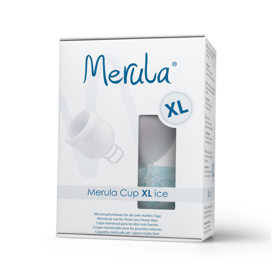 Menštruačný kalíšok Merula Cup XL Ice (MER012)
