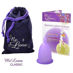 Menštruačný kalíšok Me Luna Classic S so stopkou fialová (MELU039)