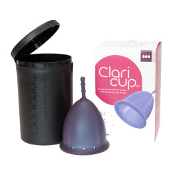 Menštruačný kalíšok Claricup Violet 3 (CLAR08)