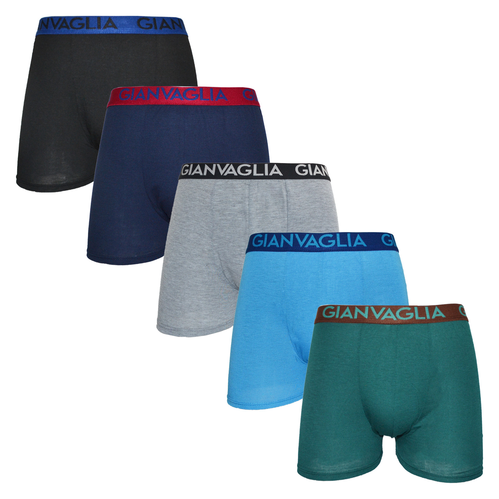 5PACK pánske boxerky Gianvaglia viacfarebné (024) 3XL, trenky.
Hľadáte kvalitné, ale zároveň cenovo dostupné boxerky?