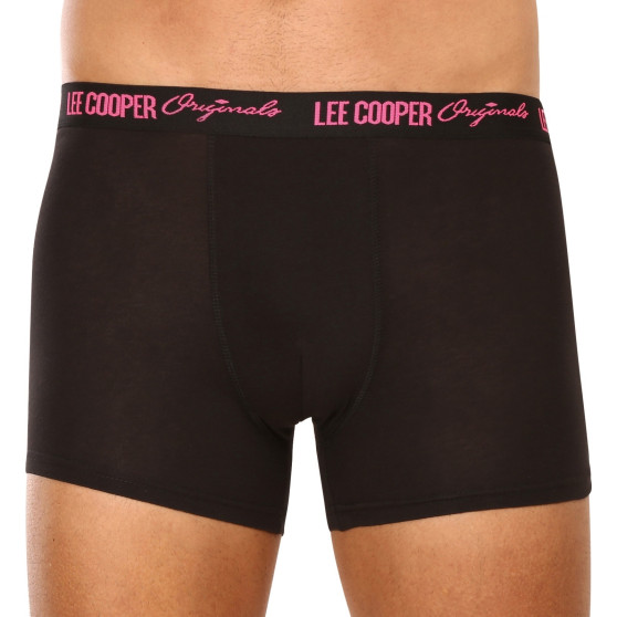 10PACK pánske boxerky Lee Cooper čierne (LCUBOX10P06-1948379)