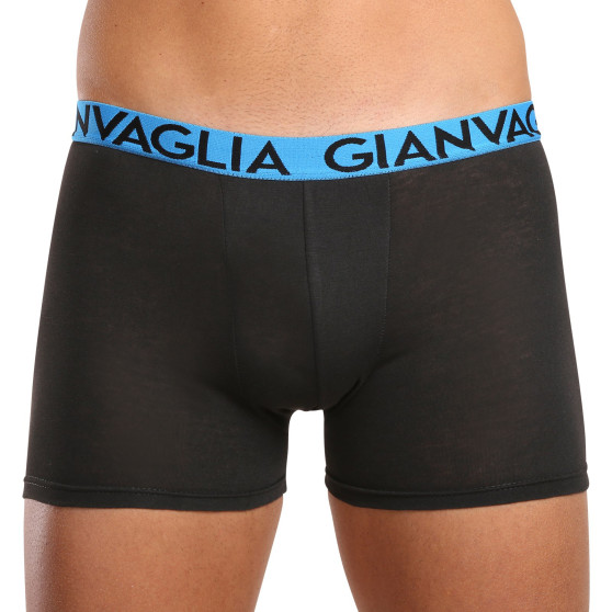 10PACK pánske boxerky Gianvaglia čierné (021)