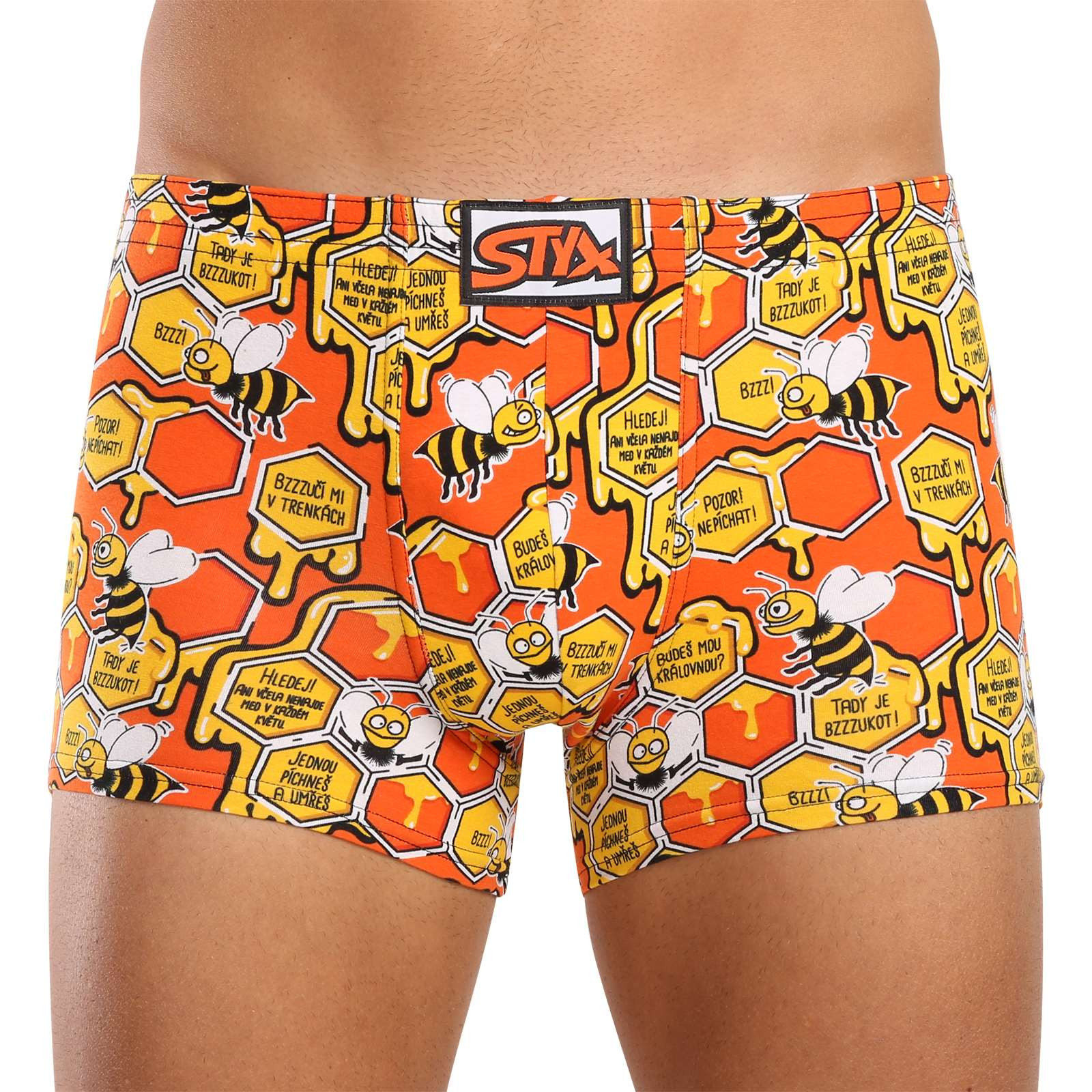 6PACK pánske boxerky Styx art klasická guma viacfarebné (6Q12697124) M, trenky.
Boxerky Styx sú skvelou voľbou, ak máte radi pohodlné a kvalitné pánske spodné prádlo.
 
Boxerky Styx s prívlastkom 