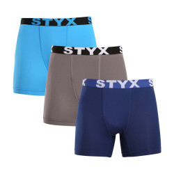 3PACK pánske funkčné boxerky Styx viacfarebné (3W96839)