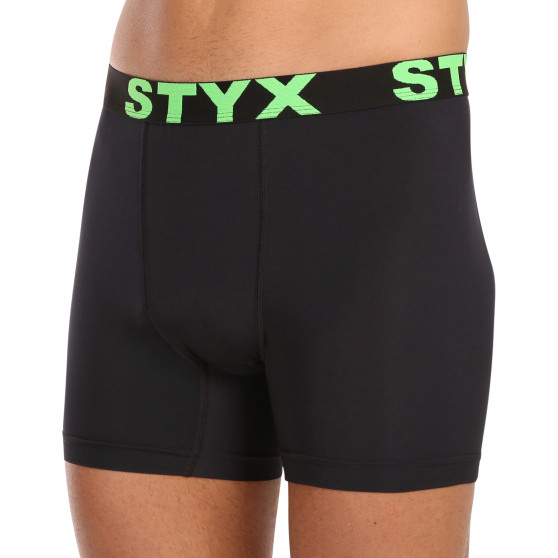 3PACK pánske funkčné boxerky Styx čierné (3W96012)