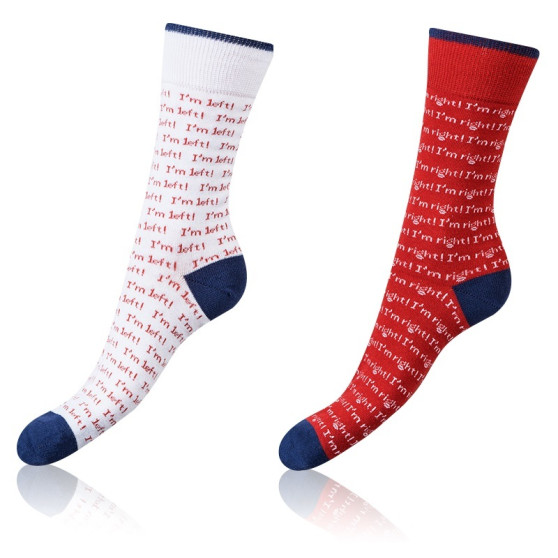 4PACK ponožky crazy Bellinda viacfarebné (BE481044-006 A)