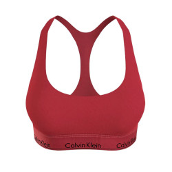 Dámska podprsenka Calvin Klein nadrozmer červená (QF7446E-XAT)