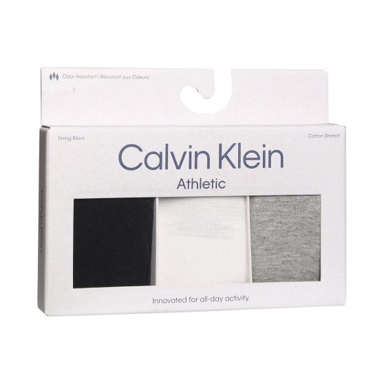 3PACK dámske nohavičky Calvin Klein viacfarebné (QD5071E-MPI)