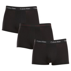 3PACK pánske boxerky Calvin Klein čierné (U2664G-H55)