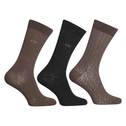 3PACK ponožky Calvin Klein viacfarebné (701224107 002)