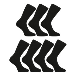 7PACK ponožky Nedeto vysoké čierne (7NDTP1001)