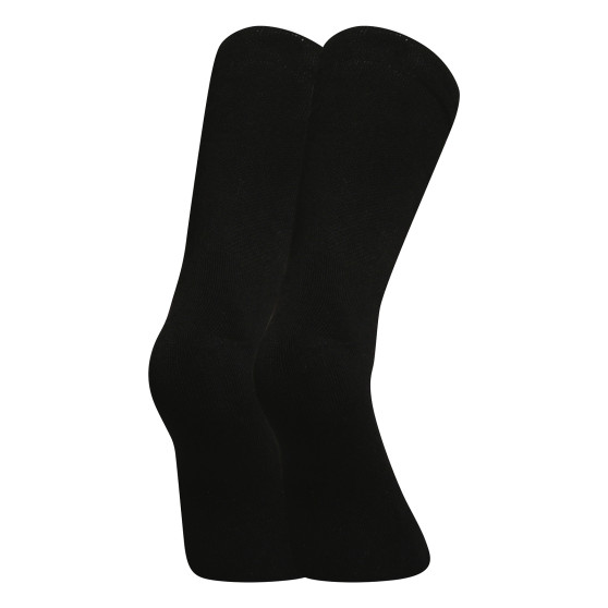 5PACK ponožky Nedeto vysoké čierne (5NDTP1001)