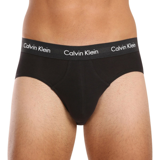 3PACK pánske slipy Calvin Klein čierné (U2661G-H54)