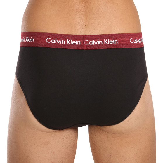 3PACK pánske slipy Calvin Klein čierné (U2661G-H54)