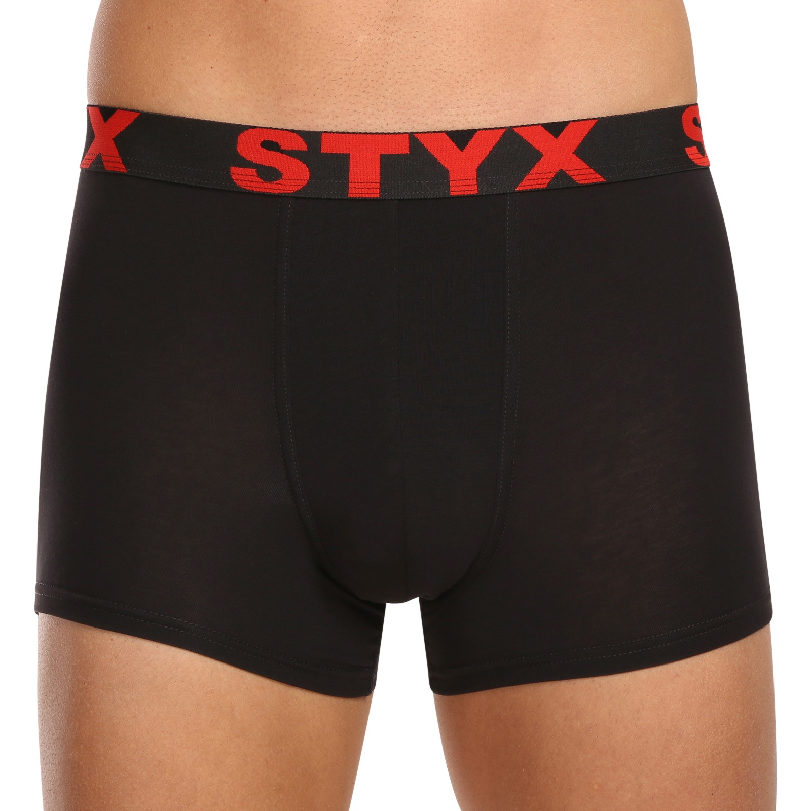 10PACK pánske boxerky Styx športová guma čierné (10G9601) M, trenky.