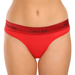 Dámske nohavičky brazilky Calvin Klein červené (QF7452E-XAT)