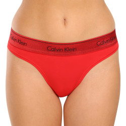 Dámska tangá Calvin Klein červená (QF7449E-XAT)