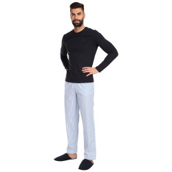 Pánske pyžamo Tommy Hilfiger s papučami viacfarebné v darčekovém balenie (UM0UM03025 0SO)