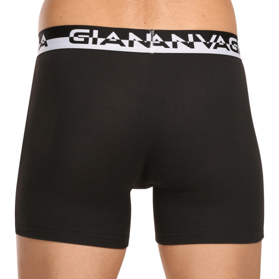 10PACK pánske boxerky Gianvaglia čierne (GVG-5012)