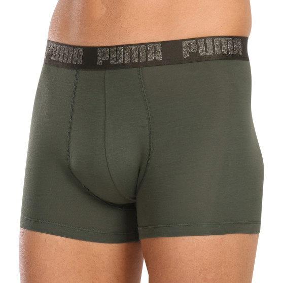 2PACK pánske boxerky Puma zelené (521015001 038)