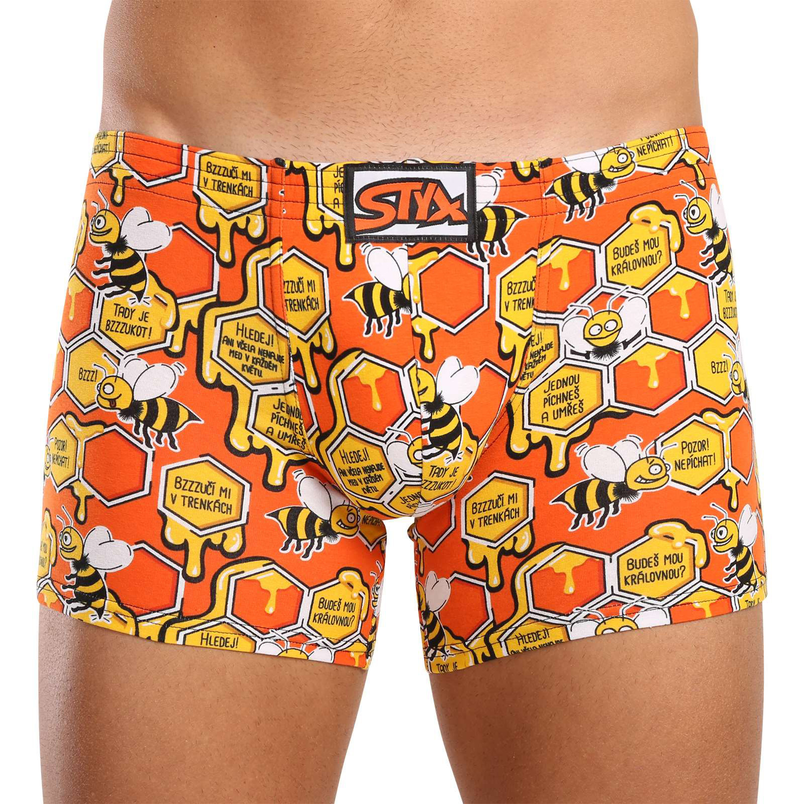 3PACK pánske boxerky Styx long art klasická guma viacfarebné (3F12914) XXL, trenky.
Boxerky Styx sú skvelou voľbou, ak máte radi pohodlné a kvalitné pánske spodné prádlo.
 
Boxerky Styx s prívlastkom 