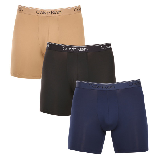 3PACK pánske boxerky Calvin Klein viacfarebné (NB2570A-KM1)