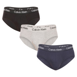 3PACK pánske slipy Calvin Klein viacfarebné (NB3704A-KDX)