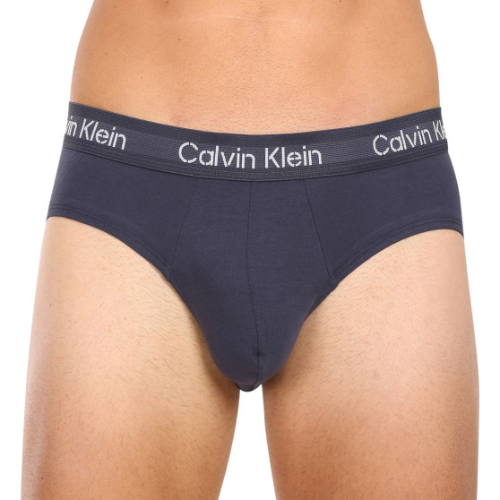3PACK pánske slipy Calvin Klein viacfarebné (NB3704A-KDX)
