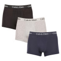 3PACK pánske boxerky Calvin Klein viacfarebné (NB3709A-KDX)