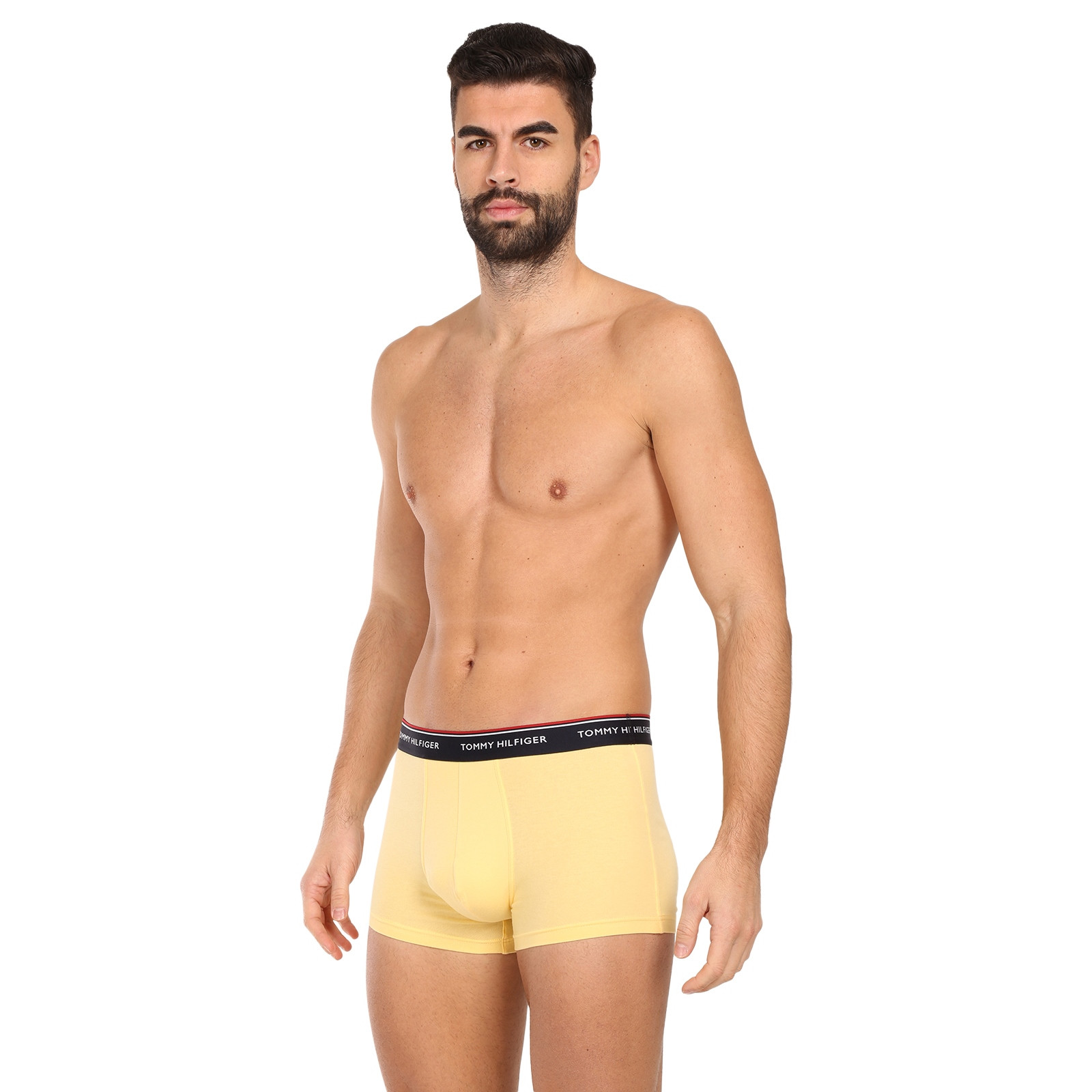 3PACK pánske boxerky Tommy Hilfiger viacfarebné (1U87903842 0ID) XXL, trenky.
Boxerky Tommy Hilfiger 