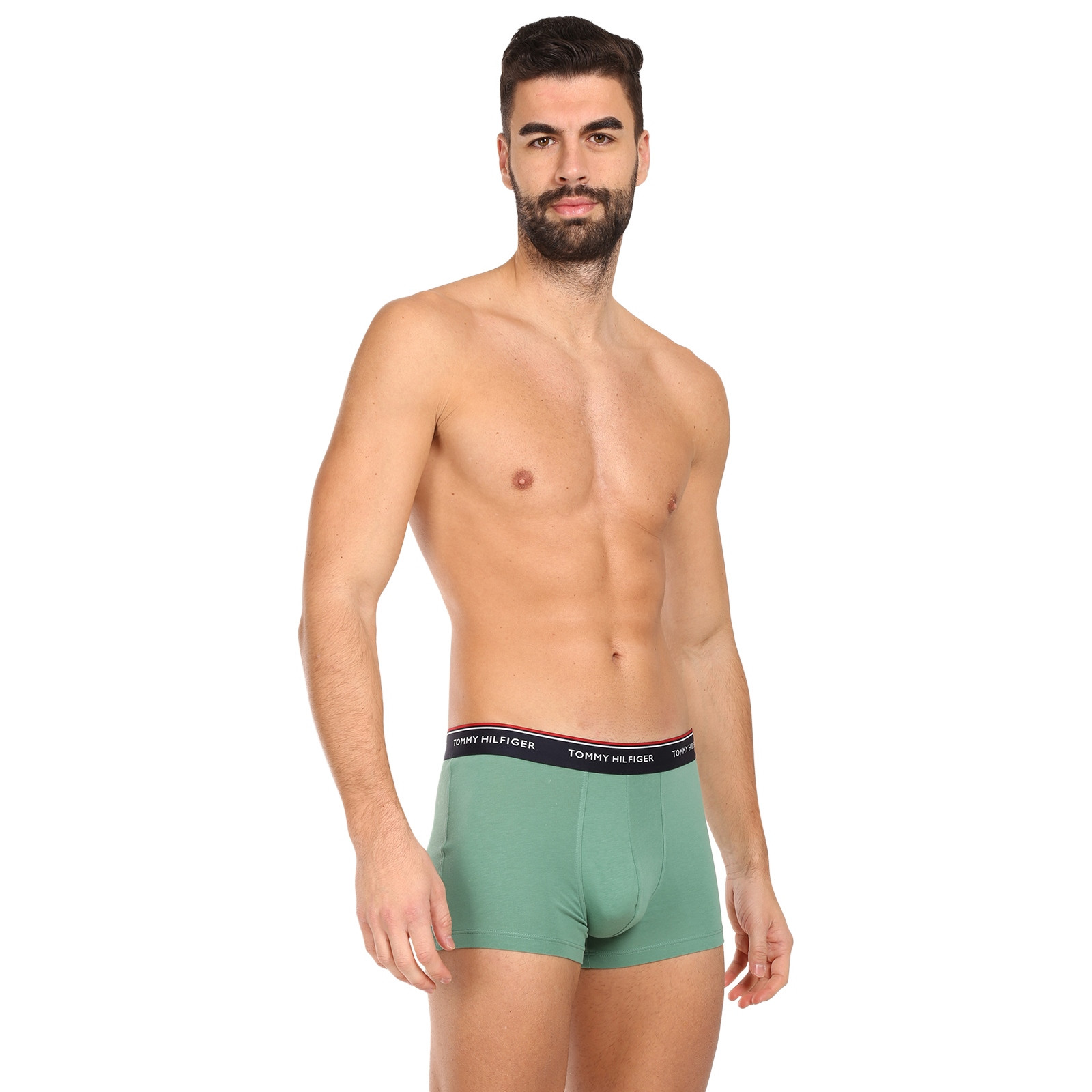 3PACK pánske boxerky Tommy Hilfiger viacfarebné (1U87903842 0Y0) XXL, trenky.
Boxerky Tommy Hilfiger 