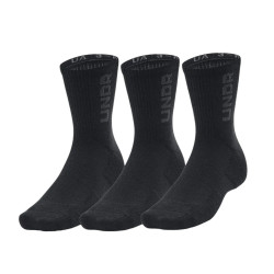 3PACK ponožky Under Armour čierne (1373084 001)
