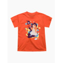 Veselé detská tričko Dedoles Tancujúci škrečok oranžové (D-K-AP-TSH-C-C-1674)