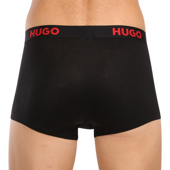 3PACK pánske boxerky HUGO viacfarebné (50496723 003)