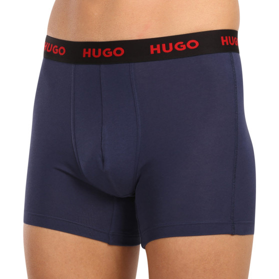 3PACK pánske boxerky HUGO viacfarebné (50510192 405)