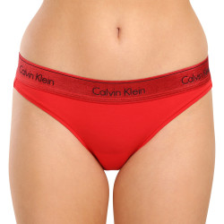 Dámske nohavičky Calvin Klein červené (QF7451E-XAT)