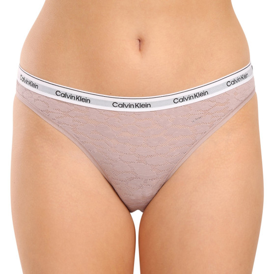3PACK dámske nohavičky brazilky Calvin Klein viacfarebné (QD5068E-GP8)