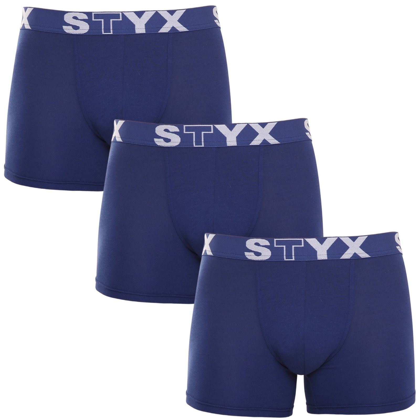 3PACK pánske boxerky Styx long športová guma tmavo modré (3U968) XXL, trenky.
Boxerky Styx sú skvelou voľbou, ak máte radi pohodlné a kvalitné pánske spodné prádlo.
Boxerky Styx s prívlastkom 