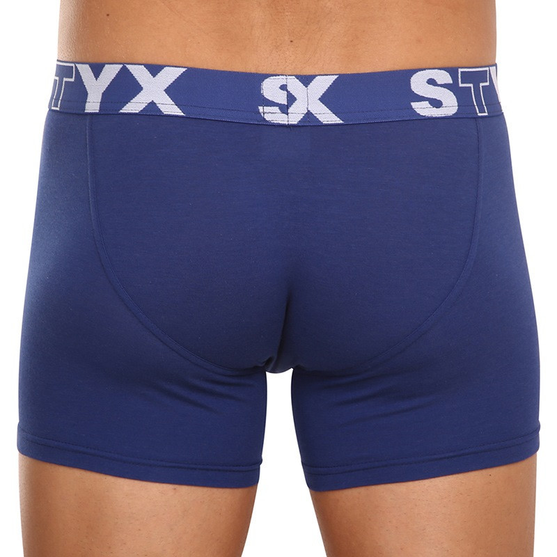 3PACK pánske boxerky Styx long športová guma tmavo modré (3U968) XXL, trenky.
Boxerky Styx sú skvelou voľbou, ak máte radi pohodlné a kvalitné pánske spodné prádlo.
Boxerky Styx s prívlastkom 