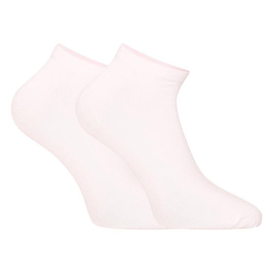 5,5PACK ponožky Nedeto nízké bambusové biele (55NPN100)