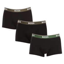 3PACK pánske boxerky Hugo Boss čierné (50508985 977)