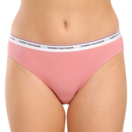 3PACK dámske nohavičky Tommy Hilfiger nadrozmer viacfarebné (UW0UW04895 0R6)