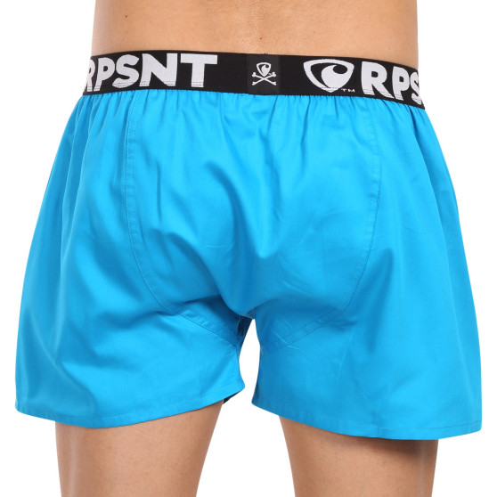 Pánske trenky Represent exclusive Mike Turquoise (R3M-BOX-0748)