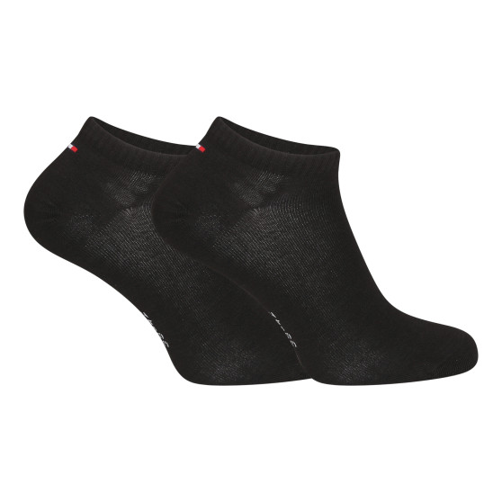 2PACK pánske ponožky Tommy Hilfiger nízke čierne (701222188 003)