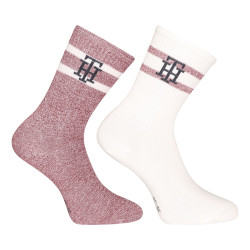 2PACK dámske ponožky Tommy Hilfiger vysoké viacfarebné (701225399 001)
