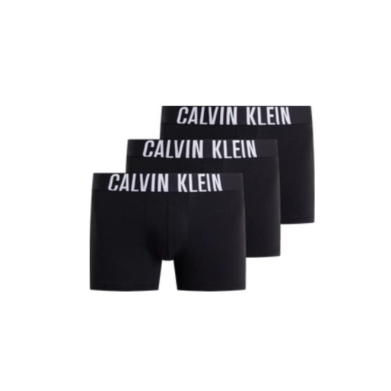 3PACK pánske boxerky Calvin Klein nadrozmer čierné (NB3839A-9H1)