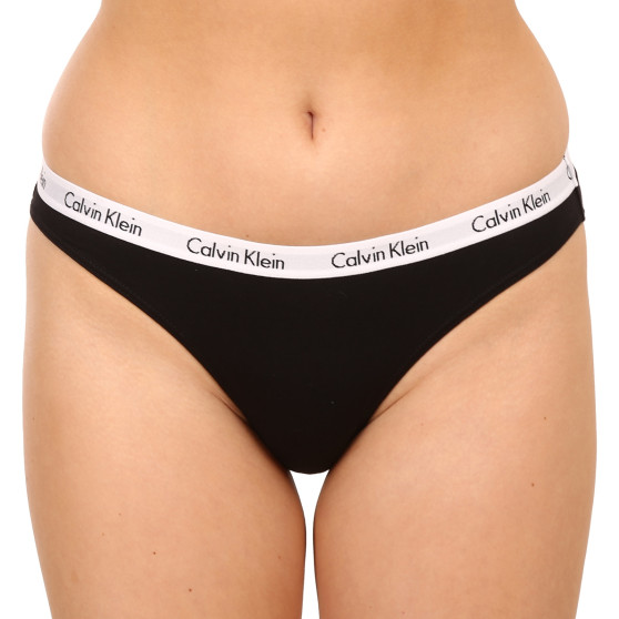 3PACK dámske nohavičky Calvin Klein viacfarebné (QD3588E-999)