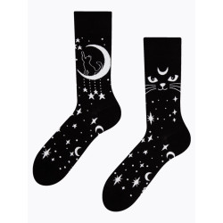 Veselé ponožky Dedoles Tajomná mačka (GMRS1368)