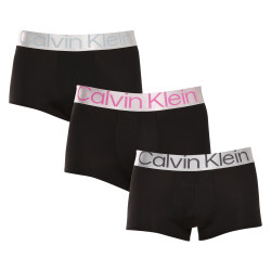 3PACK pánske boxerky Calvin Klein čierne (NB3074A-MHQ)